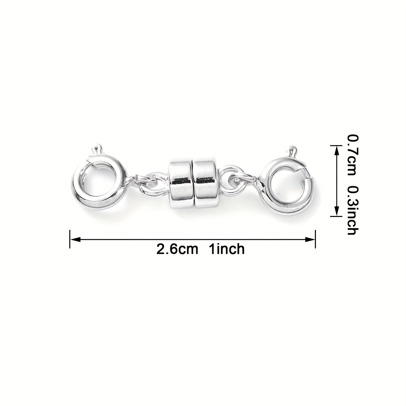 Magnetic Necklace Clasps And Closures, 2Pcs Magnetic Jewelry Clasps,  Magnetic Necklace Extender, Necklace Clasp Helper For Necklaces, Jewelry  Bracelet