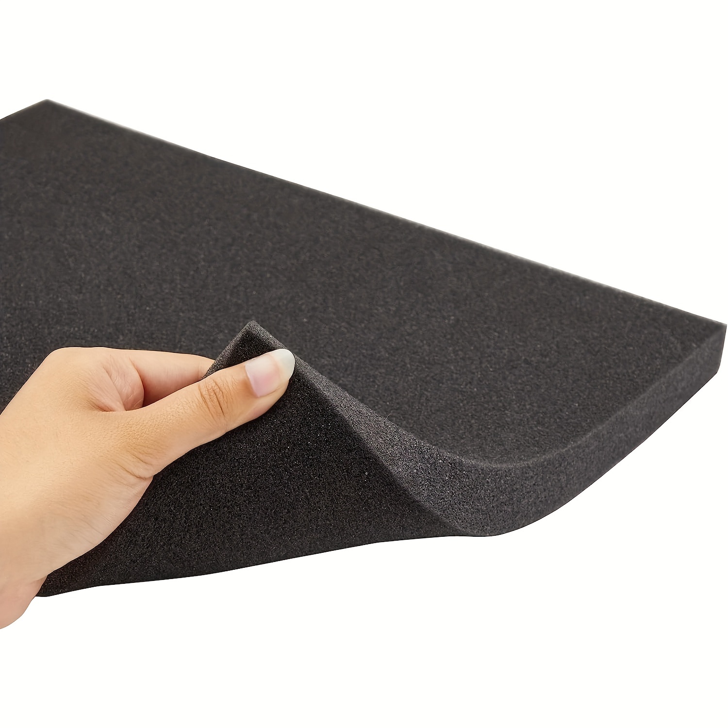 Black Cuttable Craft Foam Sheets Polyurethane Cushioning - Temu