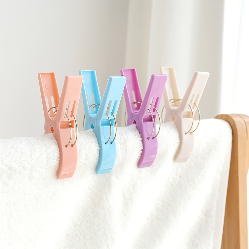 Beach Towel Quilt Drying Clip Clothes Pin Plastic Clothespin - Temu