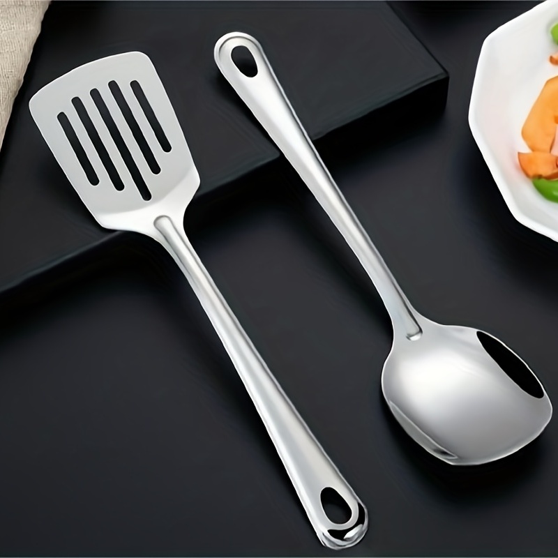 Set De Utensilios Para Cocina Multiuso Acero Inoxidable.