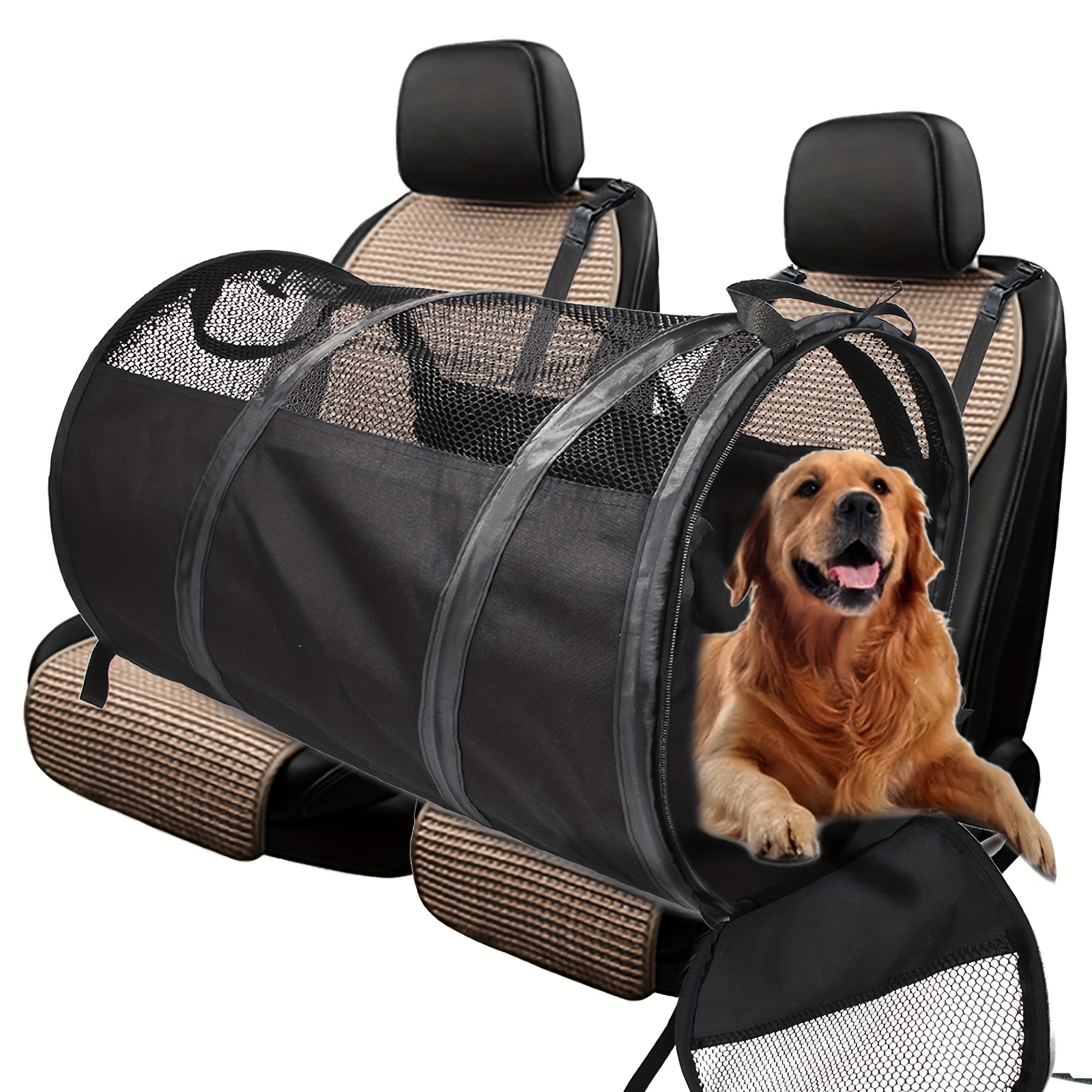 Pet Car Bag Foldable Car Pet Cushion Rear Seat Tent Temu Canada