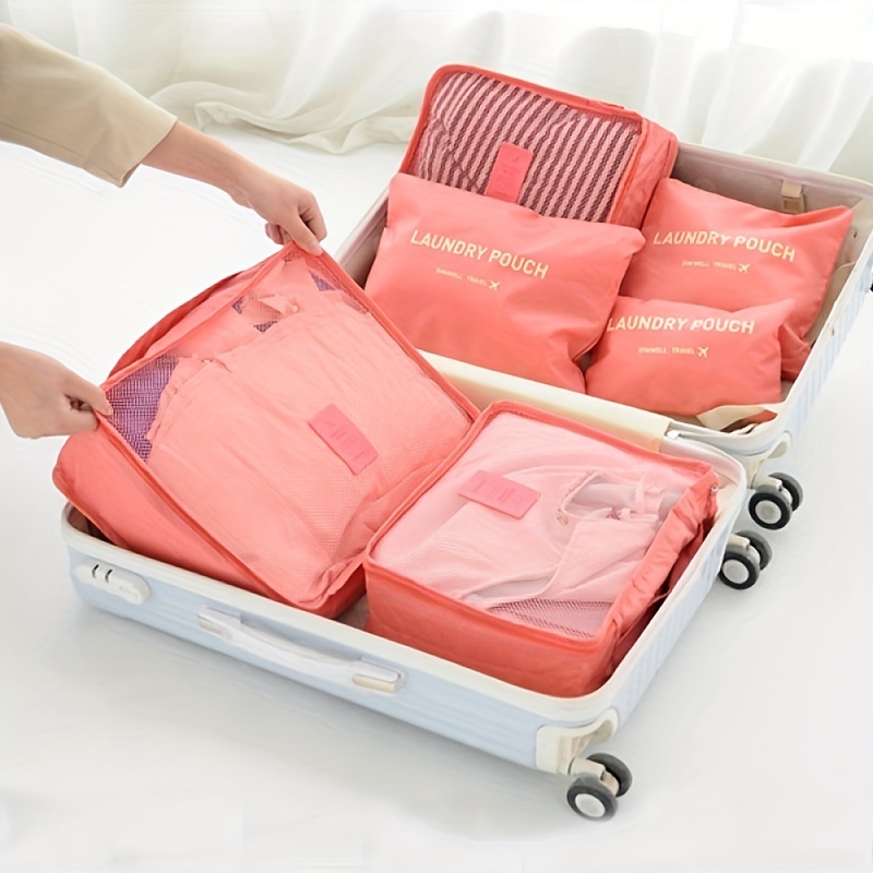 Underwear Clothes Storage Bags Portable Suitcase Luggage - Temu