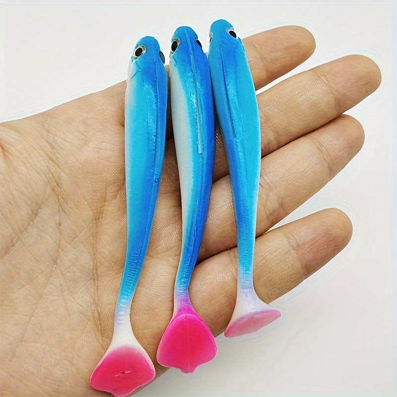 5pcs 8cm/3.15in Señuelos Pesca Artificiales Coloridos - Temu Chile