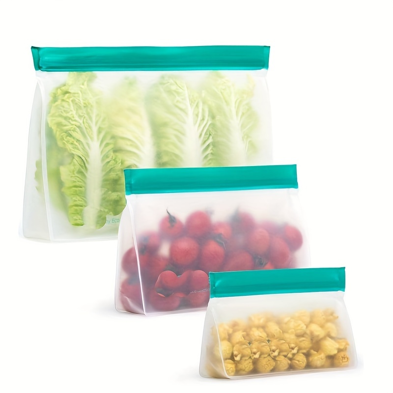 Reusable Leakproof Food Storage Bag For Nut Grain Vegetable - Temu