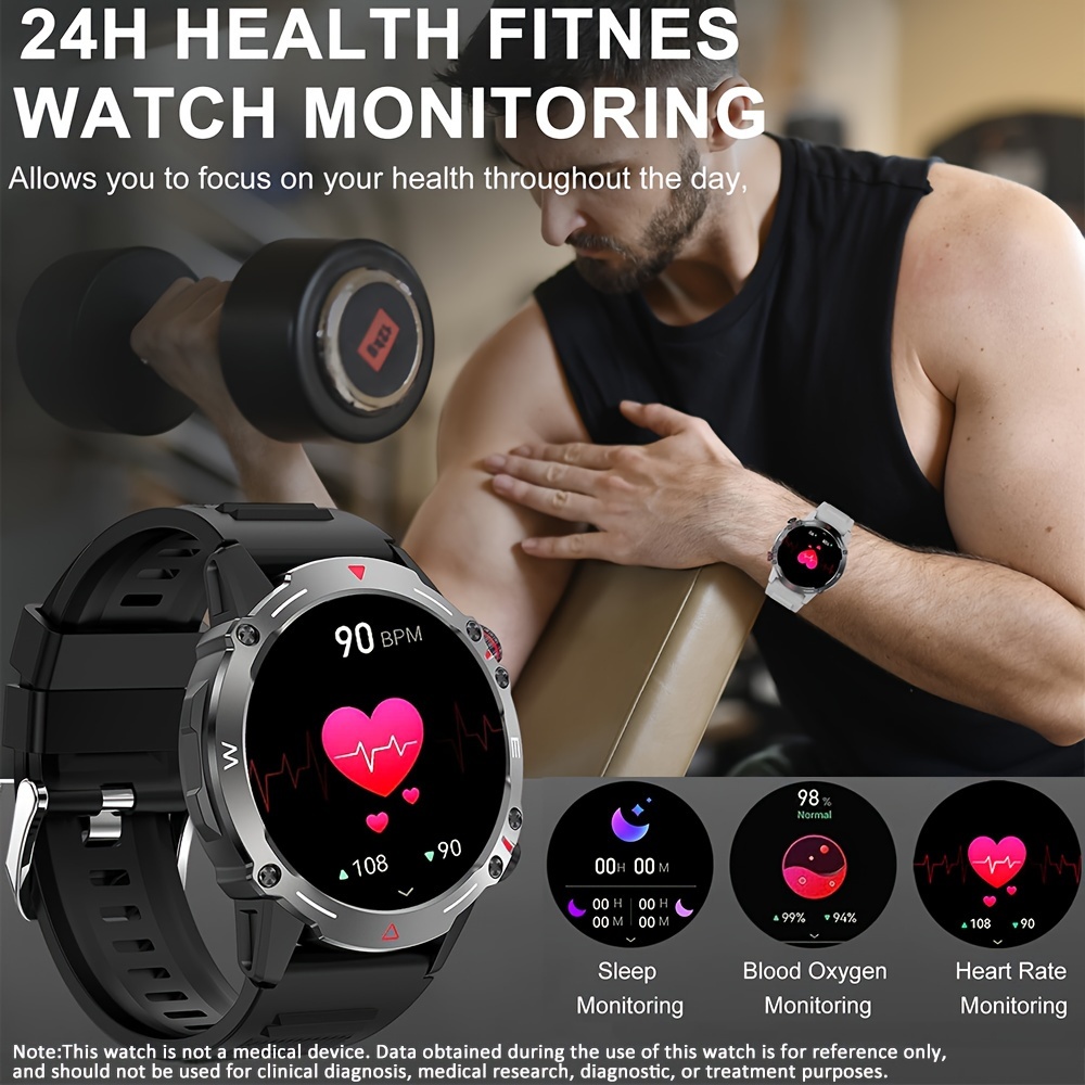 ONEGRA New Bluetooth Smart Watch AMOLED Screen NFC Blood Oxygen Heart Rate  Ip68 Waterproof Sports Watches For Men And Women 2023