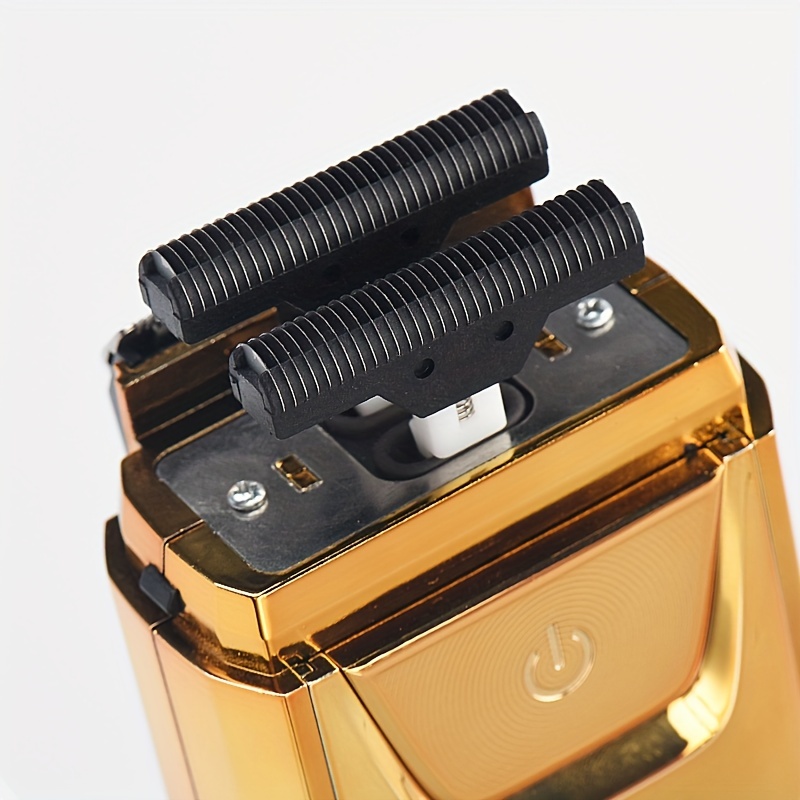 Electric Foil And Bald Shavers 1 Double Shaver For Men Blade And Popup