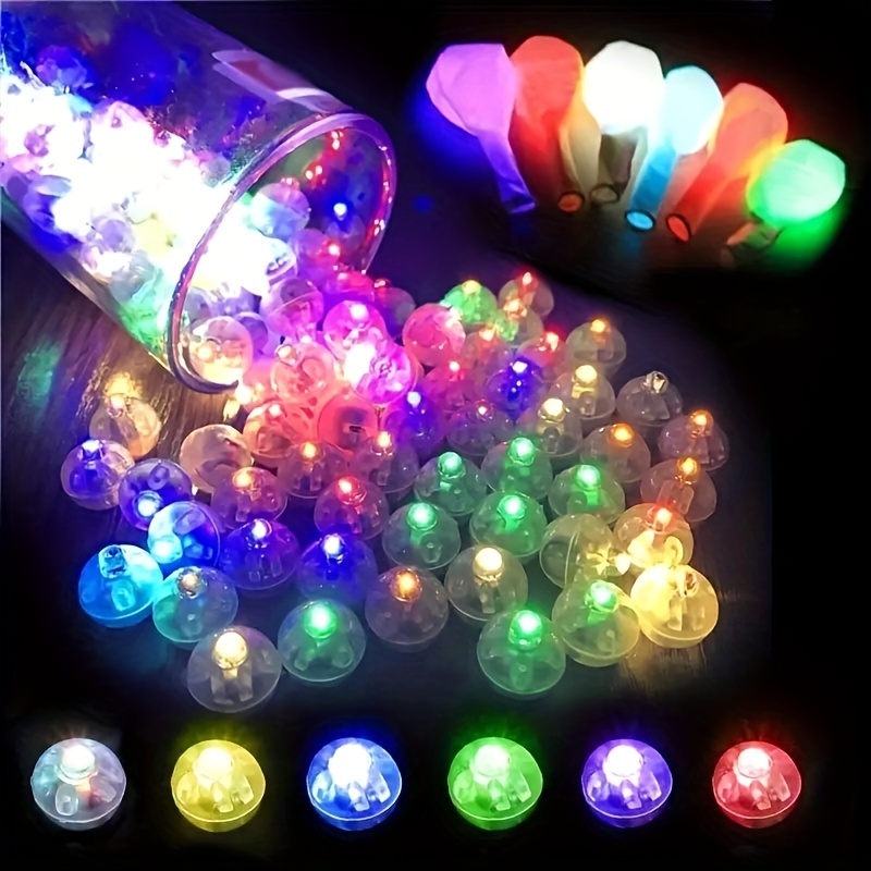 Palloncini LED Luminosi Colori Misti 5 pz