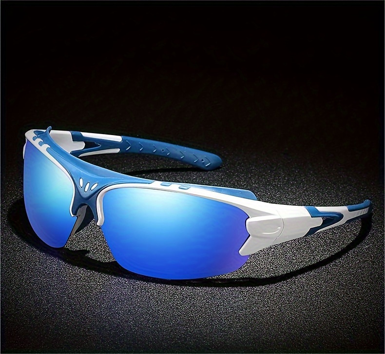1pair 2pairs Trendy Cool Wrap Around Polarized Sunglasses For Men