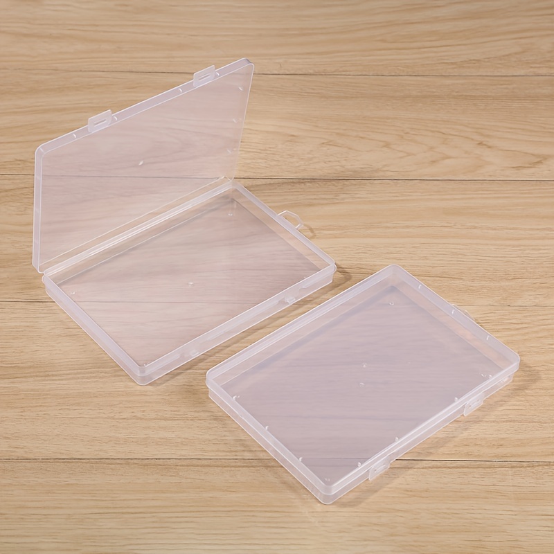 Rectangular Transparent Plastic Packaging Storage Box - Temu