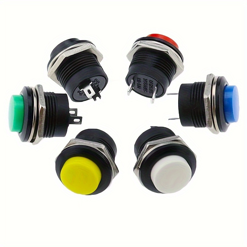 Momentary Push Button Switch R13 507 Self recovery Reset Temu