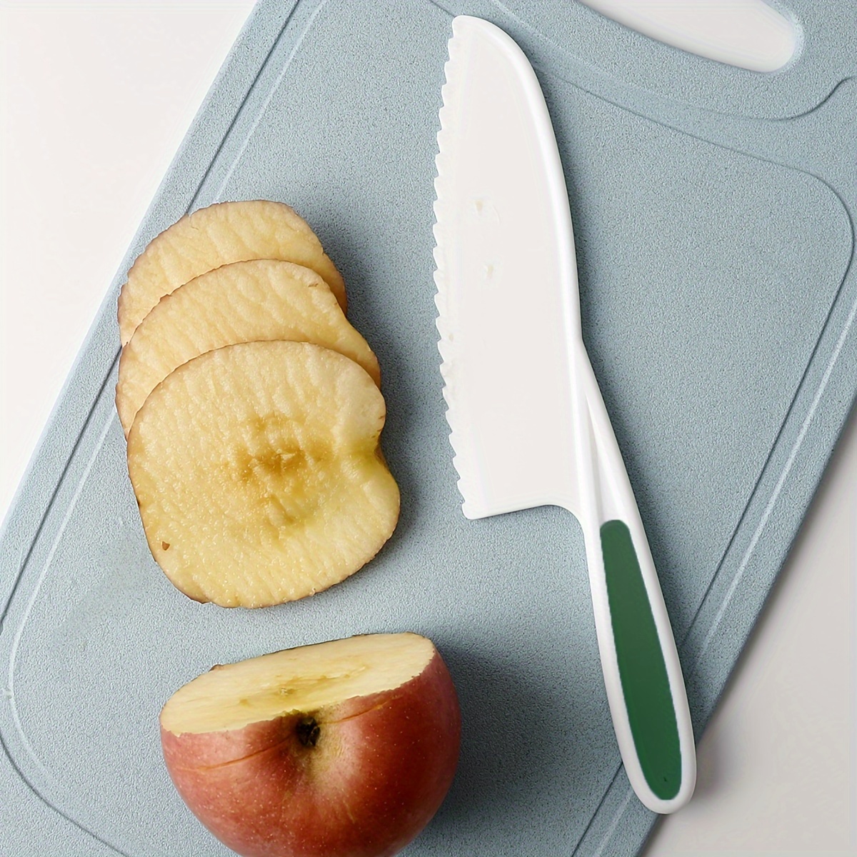 3pcs/set Kids Knife Colorful Nylon Toddler Cooking Knives to Cut Fruits  Salad Cake Lettuce Safe Baking Cutting Cooking