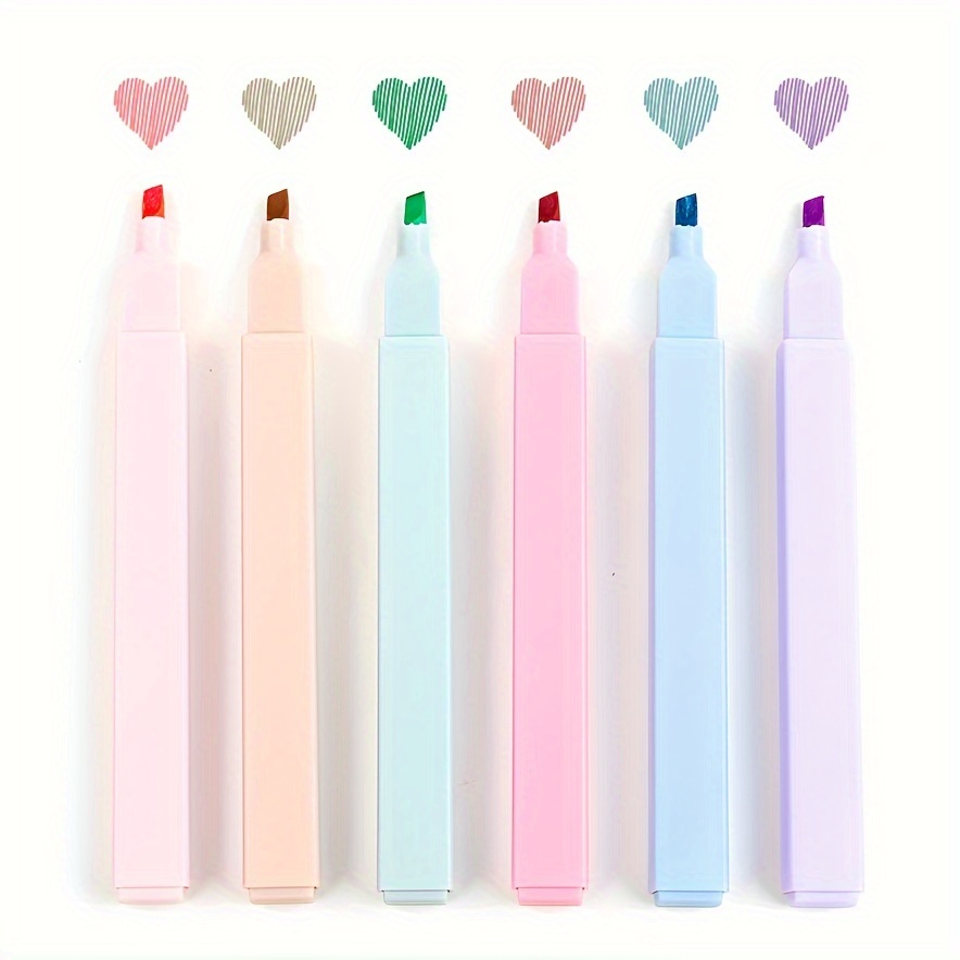  YOOUSOO Chisel Tip, Fluorescent Ink Cute Highlighters, 15 Pack  Assorted Colors Bible Highlighters, No Bleed Patel Highlighters Candy  Colors, for Students Kids Aesthetic School Supplies DIY Home : Office  Products