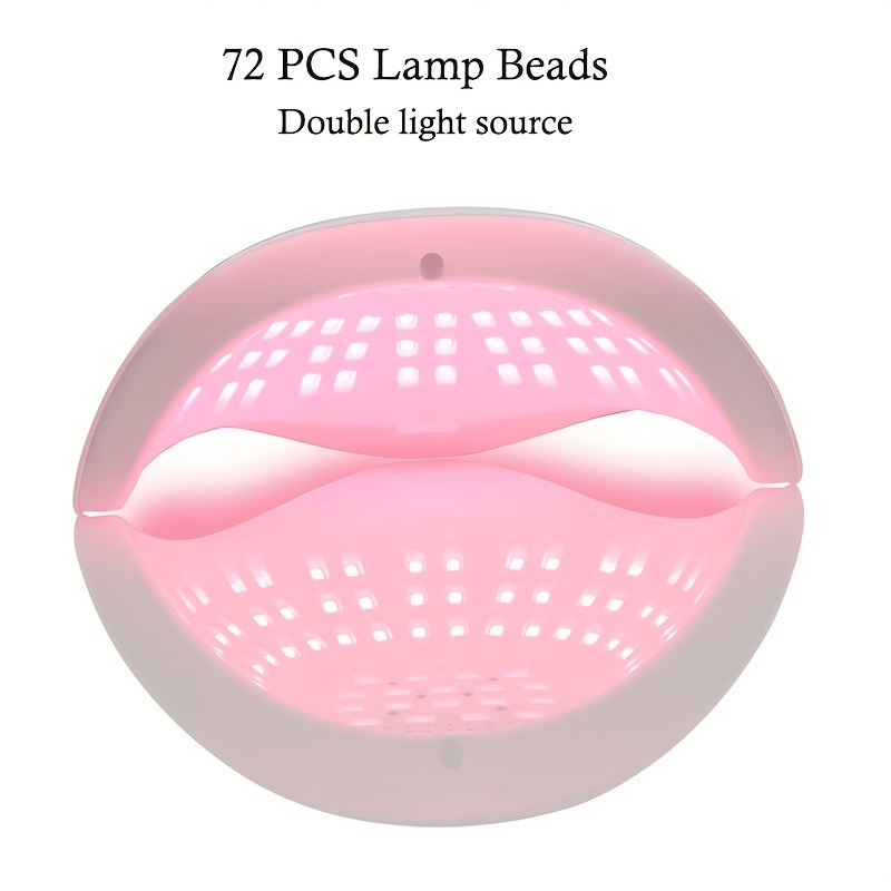 Uv Light For Nails With 72 Lamp Beads, Uv Led Nail Lamp