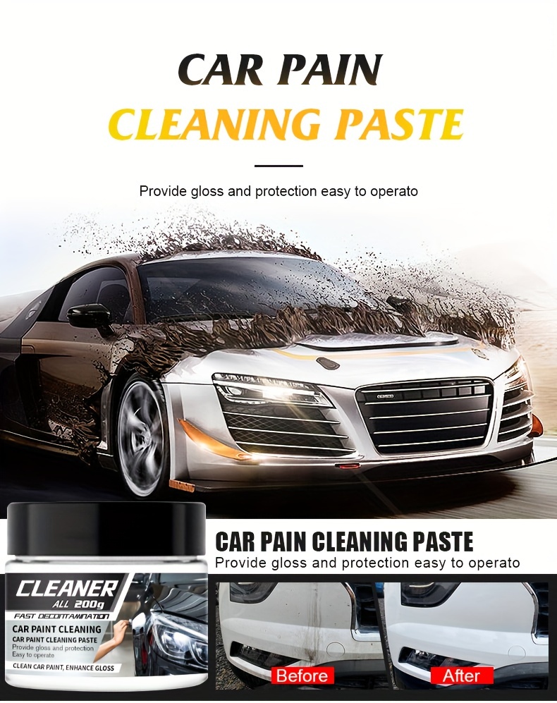 Car Scratch Repair Paste - Heavy Duty Car Wax Solid For Cars