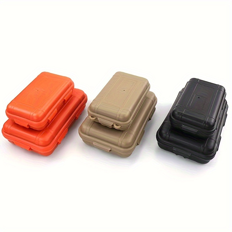 Outdoor Waterproof Sealed Box Waterproof Plastic Box Sos Box - Temu