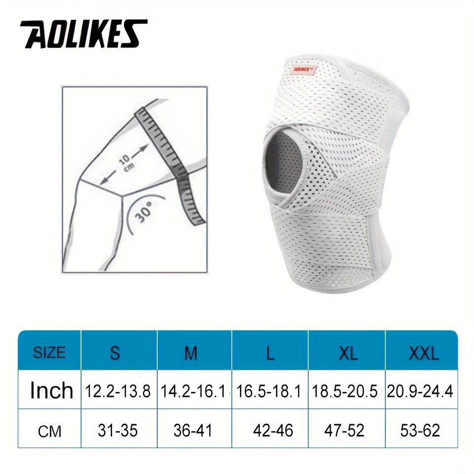 AOLIKES 1 Pair Knee Braces with Side Stabilizers for Knee Pain,Patella Knee  Support for Men and Women - Running,Cylcing,Climbing