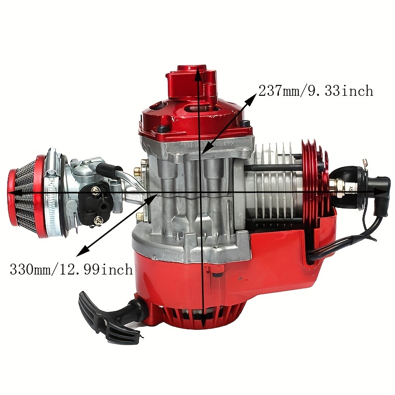  49CC 2-Stroke Mini Motor Air Cooled Racing Engine For