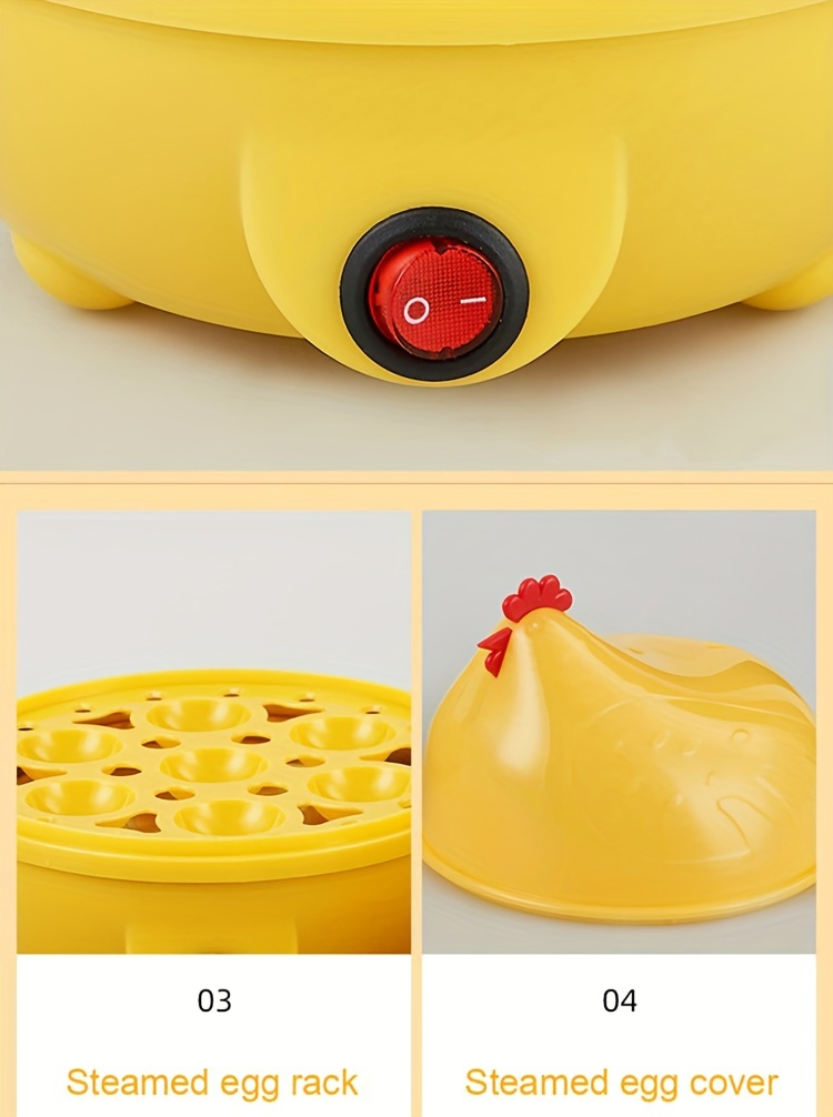 Us Plug Egg Cooker, Egg Steamer, Multifuncional Apagado Automático