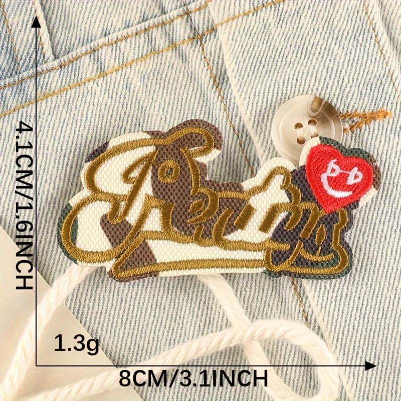 Embroidery Label Embroidery Stickers Accessories Roses Sea - Temu