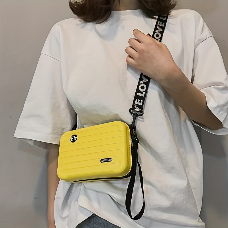 Handbag For Women Mini Suitcase Shape Shoulder Bags Woman