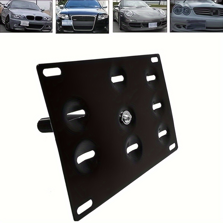 Front Bumper Tow Hook License Plate Mount Bracket Holder Bolt On Bar  Accessories For 1 3 5 X5 X6 F10 F11 F25 F26, Shop The Latest Trends