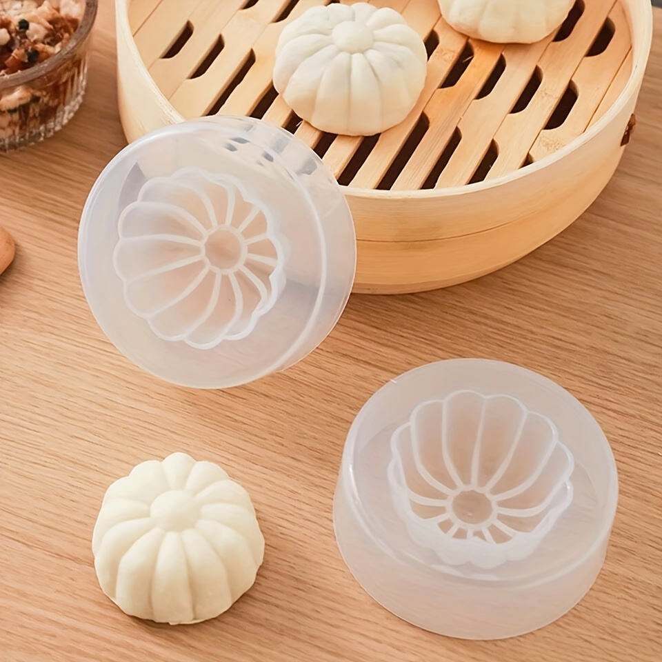 2 Pcs Bao Bun Kit Steamed Bun Mould Making Mold Steamed Chinese