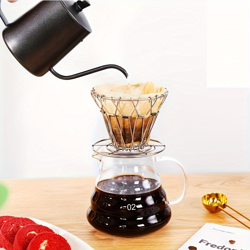 Standalone Stainless Steel Cold Brew Coffee Filter Basket