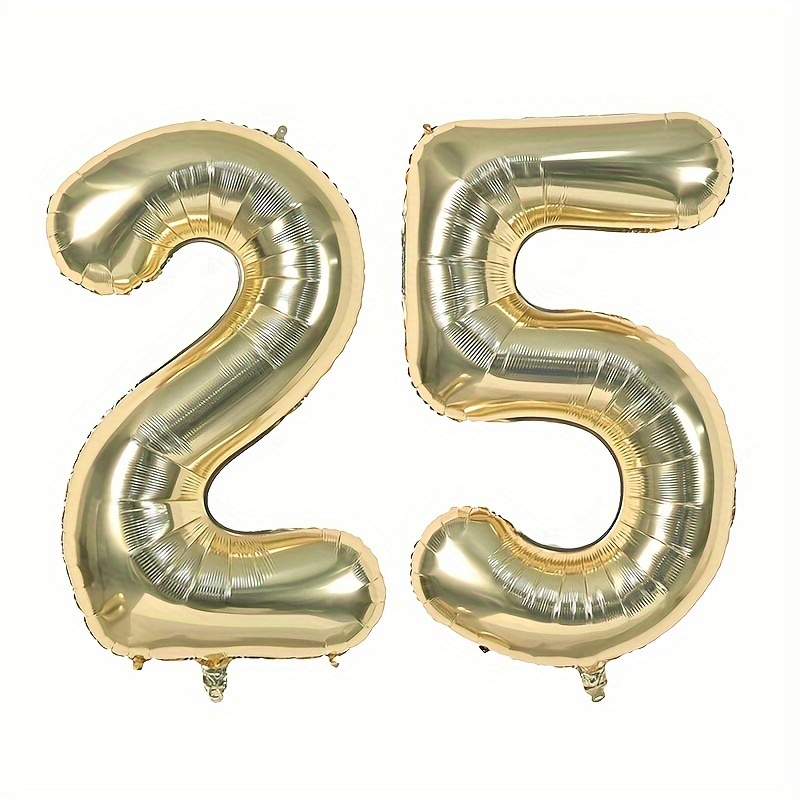 Globos con el número 18, globos negros grandes, gigantes, de papel de  aluminio de Mylar para helio, decoraciones de fiesta de cumpleaños número  18 y