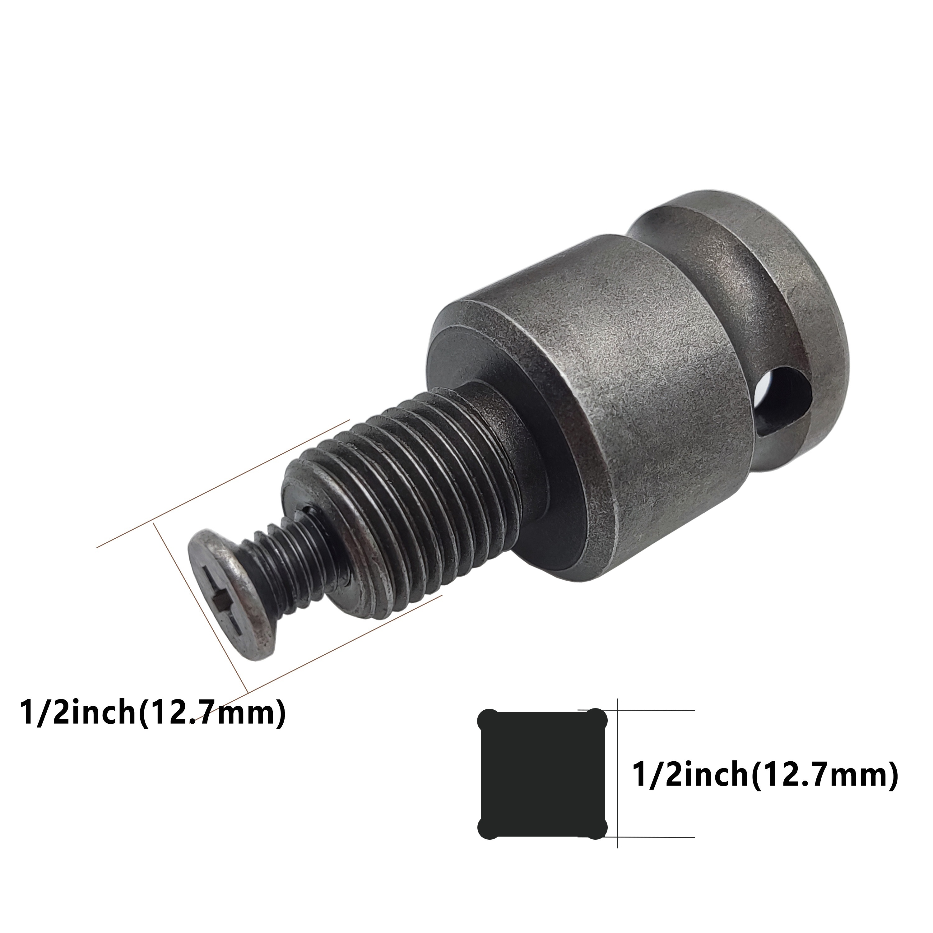 Adaptateur de clé à douille à choc - femelle 12,5 mm (1/2) - mâle