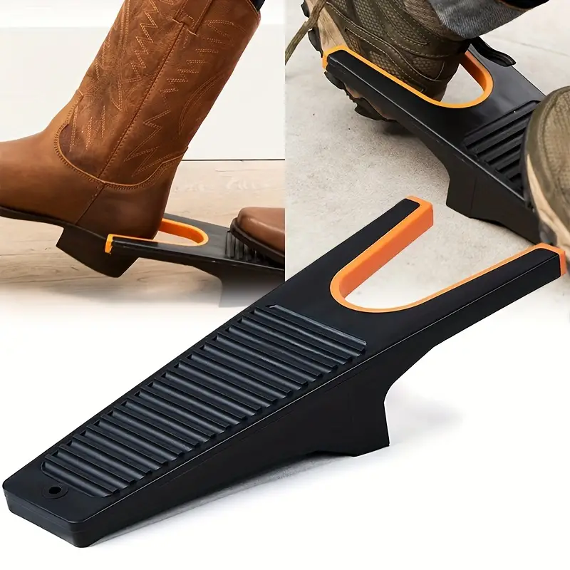 1PC Boot Puller Shoes Remover Boots Jack With Rubber Grip Plastic Boot  Puller Helper For Cowboy Wader Work Boots