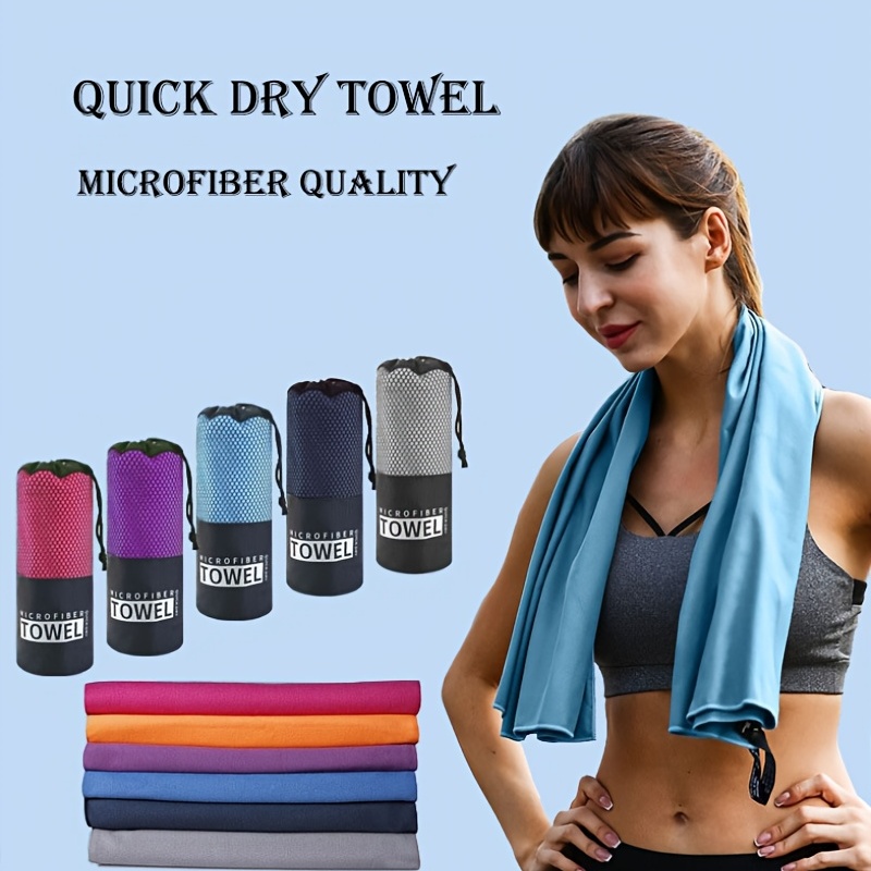 Generic 2 Sports Towels Gym Sweat-Absorbing Towel Running Men's