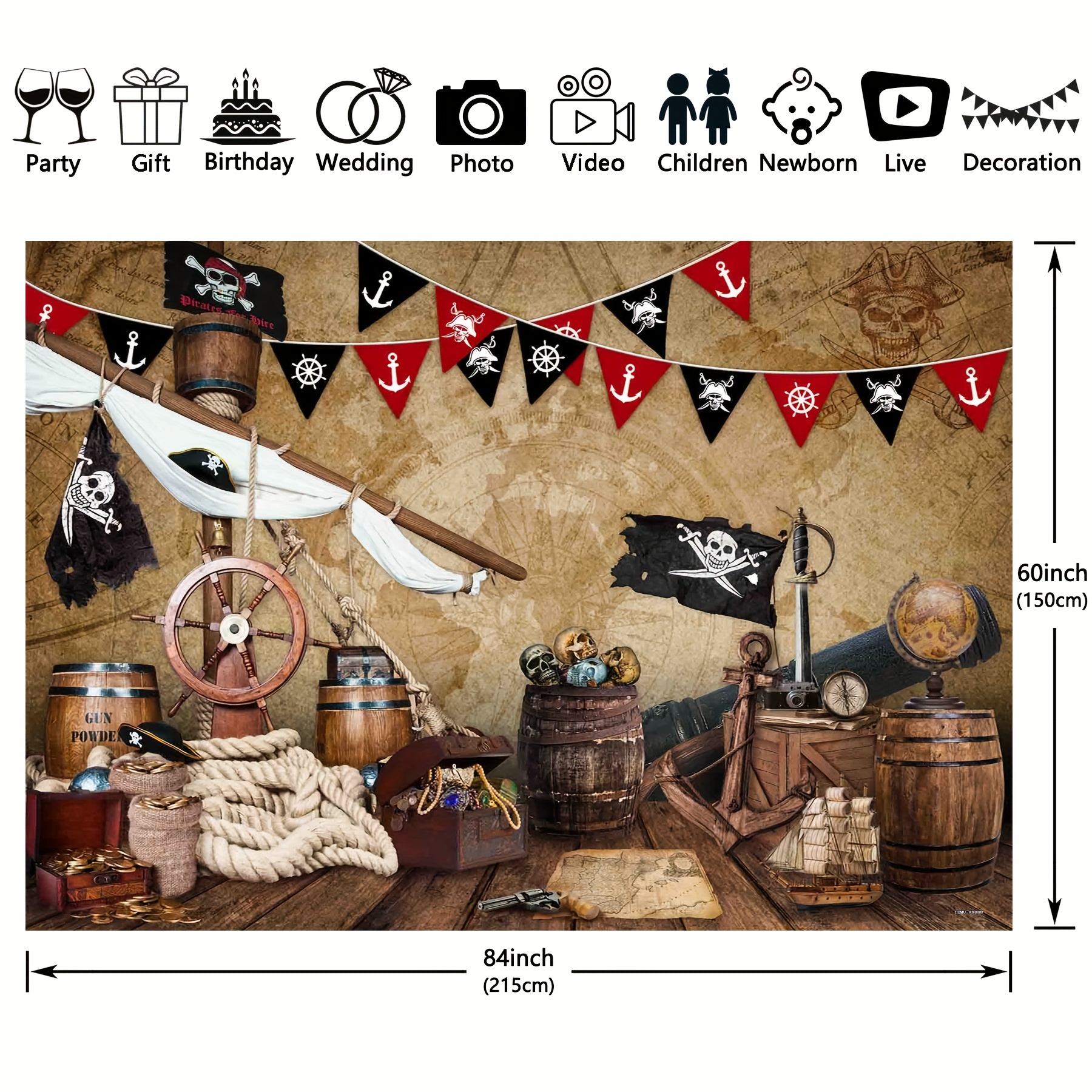 treasure map for kids party