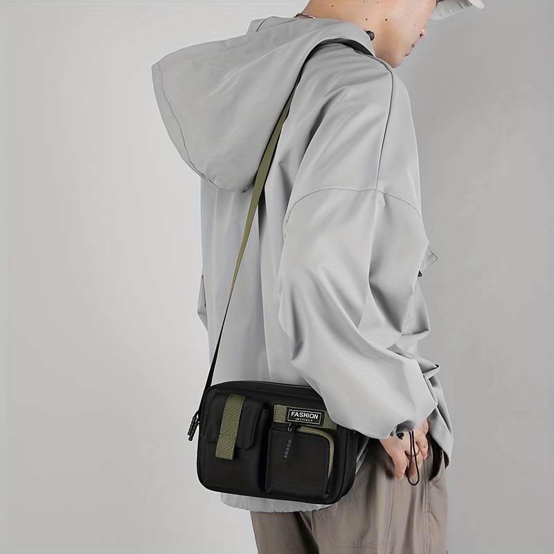 Men's Crossbody Bag, Simple Casual Mini Crossbody Pack Cell Phone Bag - Temu