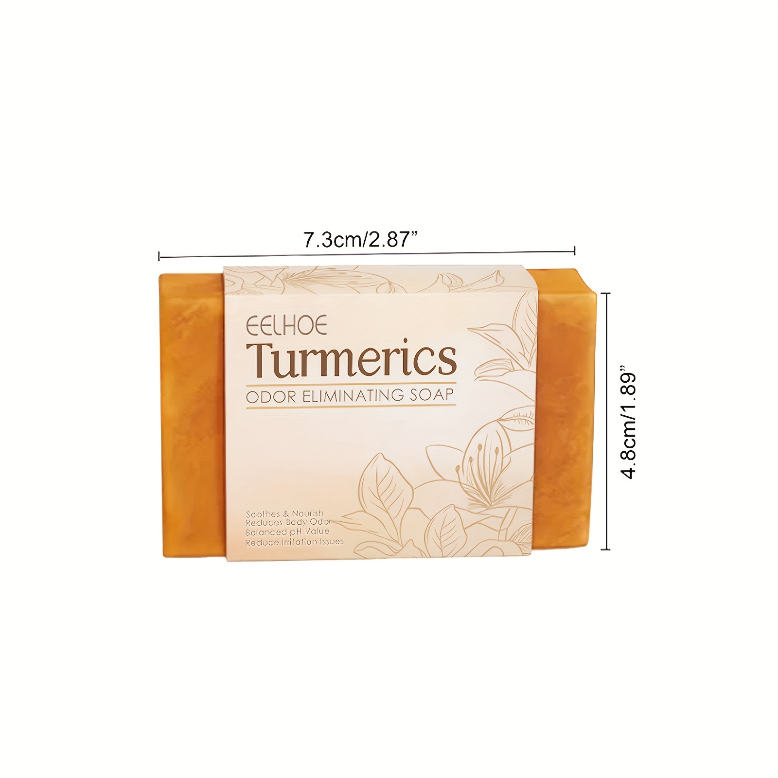 Turmeric Cleansing Soap, Gentle Moisturizing Bar
