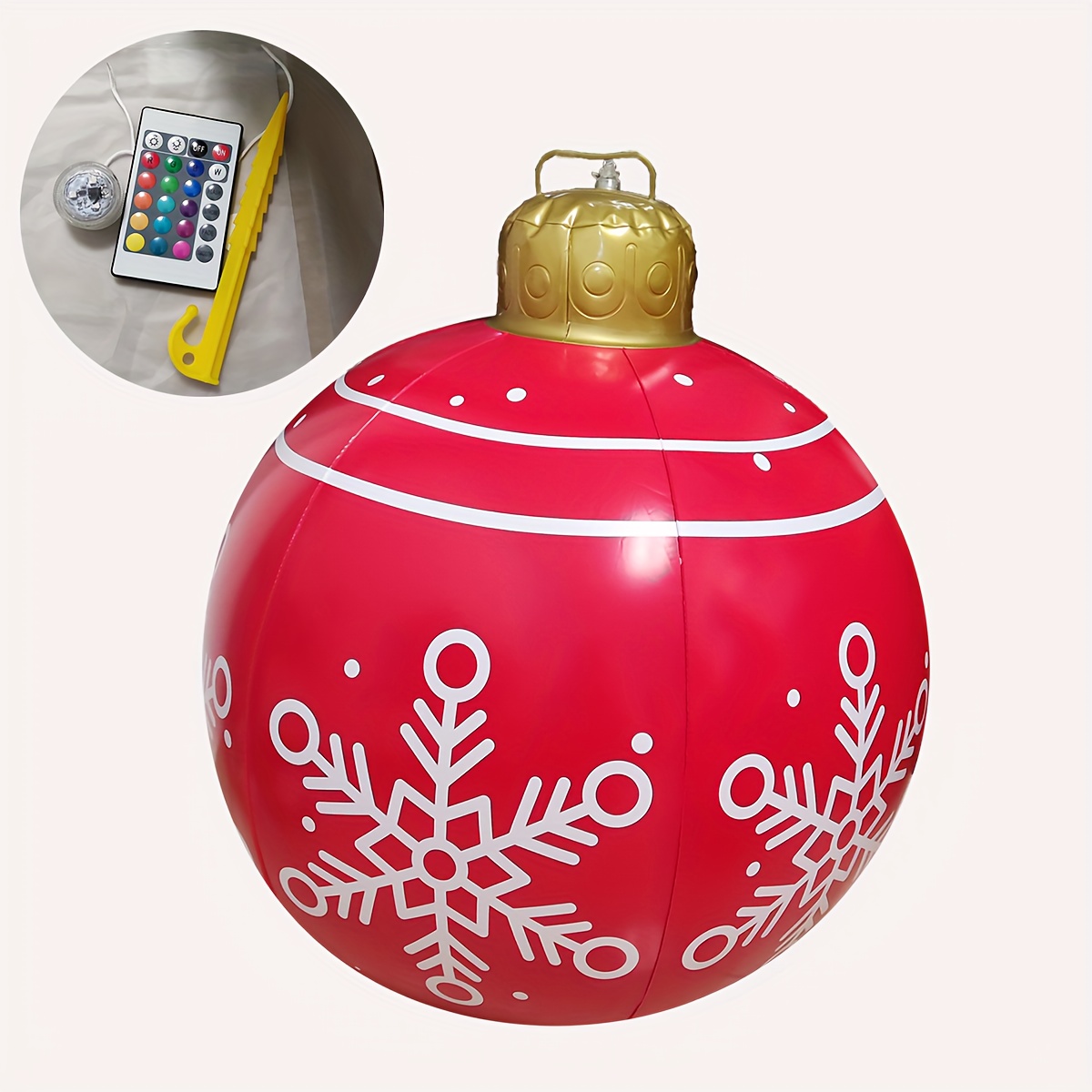 Snowflake Punch Ball Toys - Awesome Holiday Prize!