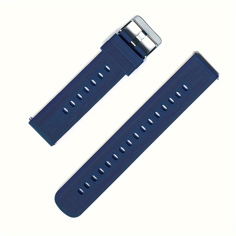 HENGTO Bracelet de remplacement de montre intelligente en silicone souple  16 mm pour garçons filles (Blue) : : High-Tech