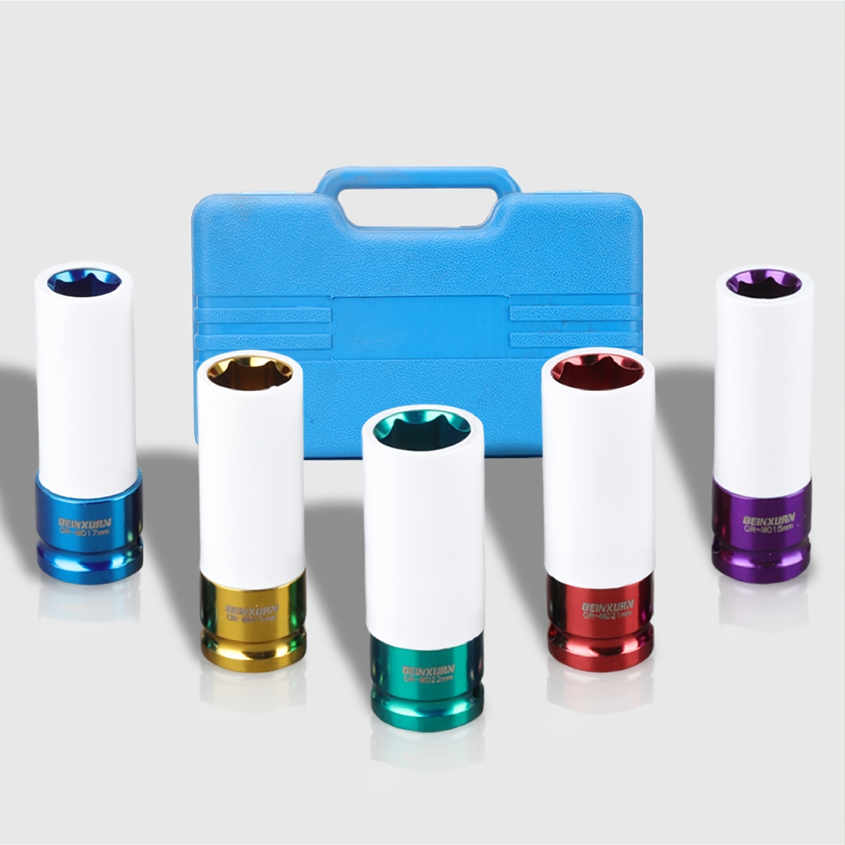 1/2 Color Deep Socket, Non-marring Impact Lug Nut Socket With Protective  Sleeves Temu Bahrain
