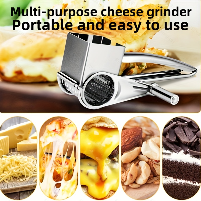 Cheese Mill Grater Rotary Grinder Hand Held Tools Heavy Duty - Temu