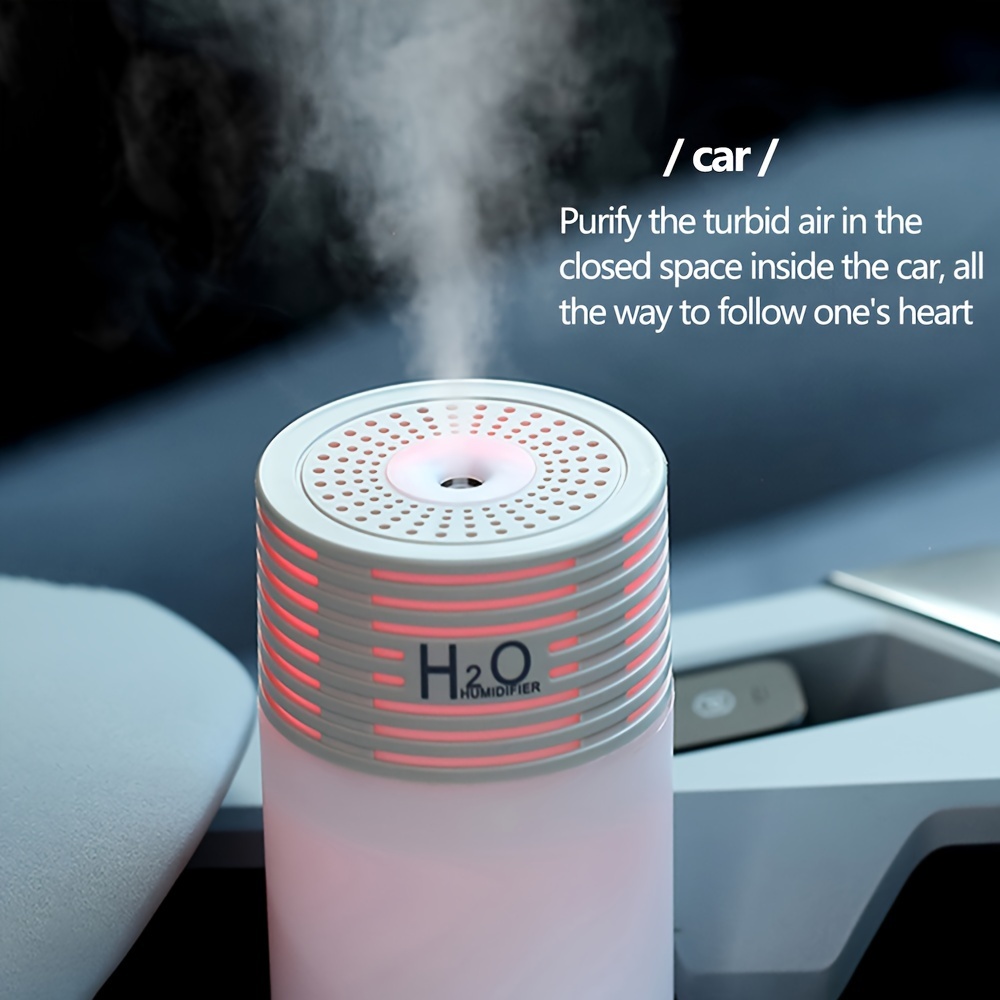 Portable Small Cool Mist Air Humidifiers 300ML, USB Desktop Mini