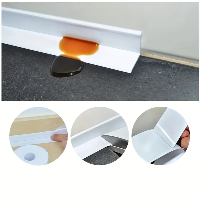 Pvc Waterproof Sealing Tape For Bathroom Sink, Shower Bathtub And Toilet  Self-adhesive Wall Sticker, Home Essential - Temu