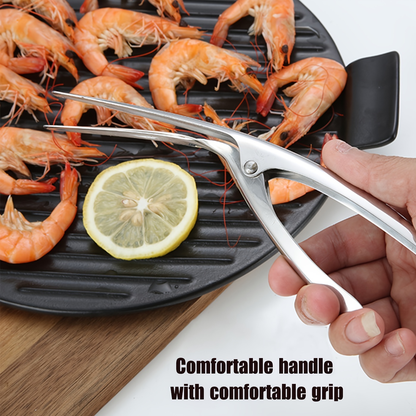 Shrimp Deveiner Tool, Stainless Steel Peel Shrimp Kitchen Tools,  Shrimp/Mantis Shrimp Peeling Tool Seafood Peeler Tools