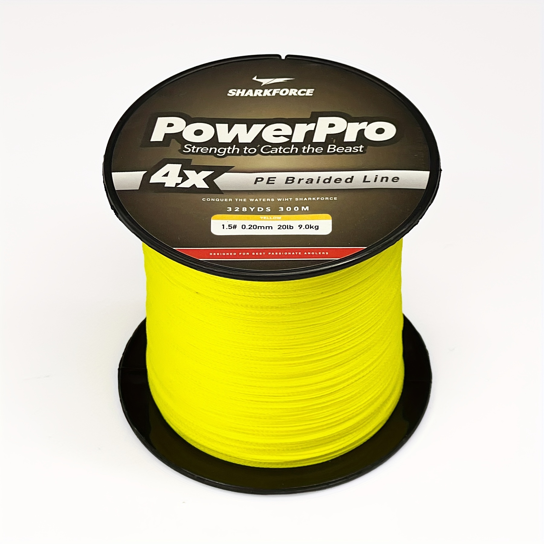 Durable Strong 4 Strand Braided Fishing Line 100yd - Temu