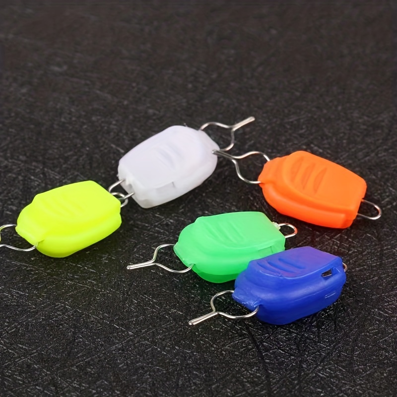 5pcs Baitcasting Reel Fishing Line Holder Buckle Stop Keeper Tackle  Accessory
