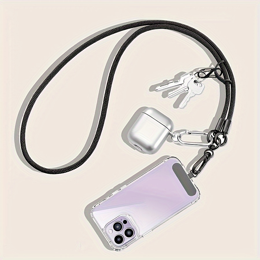 Crossbody Necklace Cord Lanyard Transparent Hard Case Iphone - Temu Canada