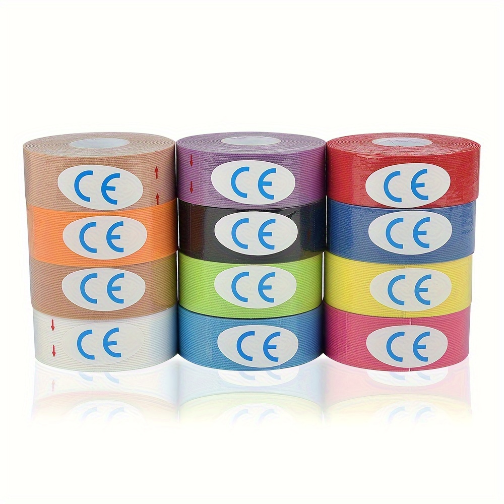 Kinesiology Tape Kinesio Tape Grip Tapes Athletic Recovery Elastic Kneepad  Muscle Pain Relief Knee Pads Support Bandage Fitness
