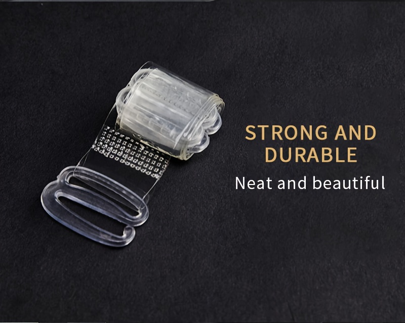 2pcs Transparent Shoulder Straps, Invisible Adjustable Underwear Straps, Women's Lingerie & Underwear Accessories