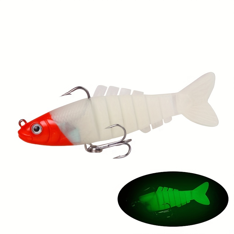 Multi jointed Swimbait Soft Fishing Lure Bionic Soft Fish - Temu