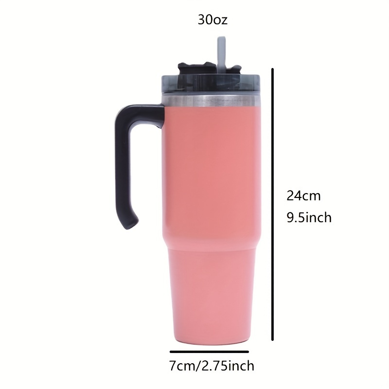 1.2L Tumbler Thermo Bottle Large Capacity With Straw Stainless