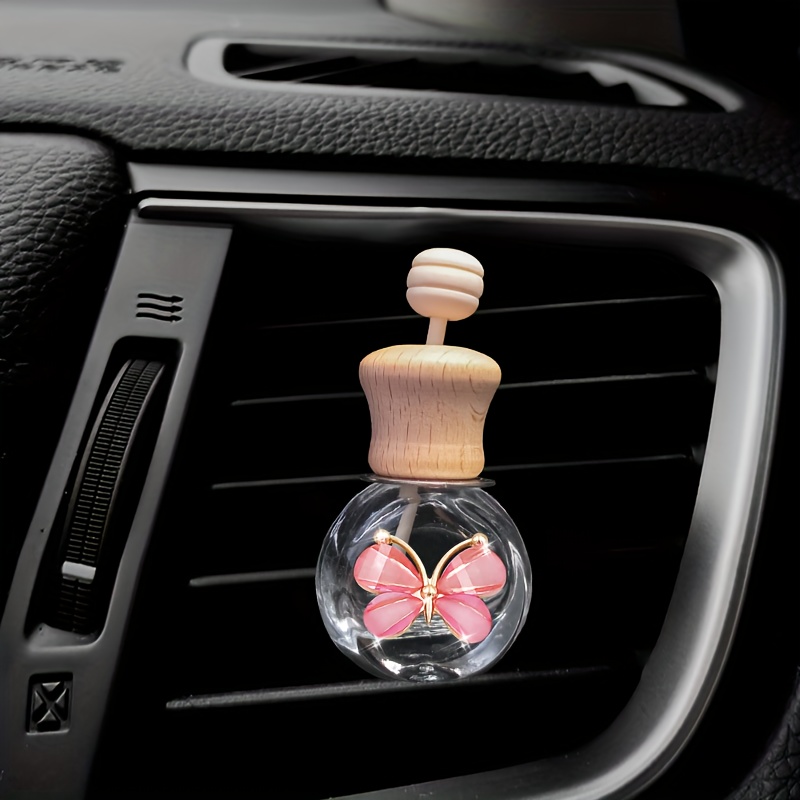 Butterfly Car Accessories: Car Perfume Pendant Air Freshener Ornament For  Aromatherapy