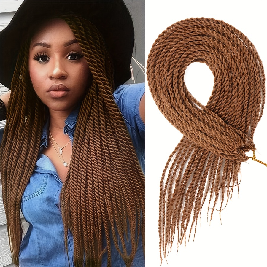 Senegalese Twist Crochet Braiding Hair Extensions for Women Hot